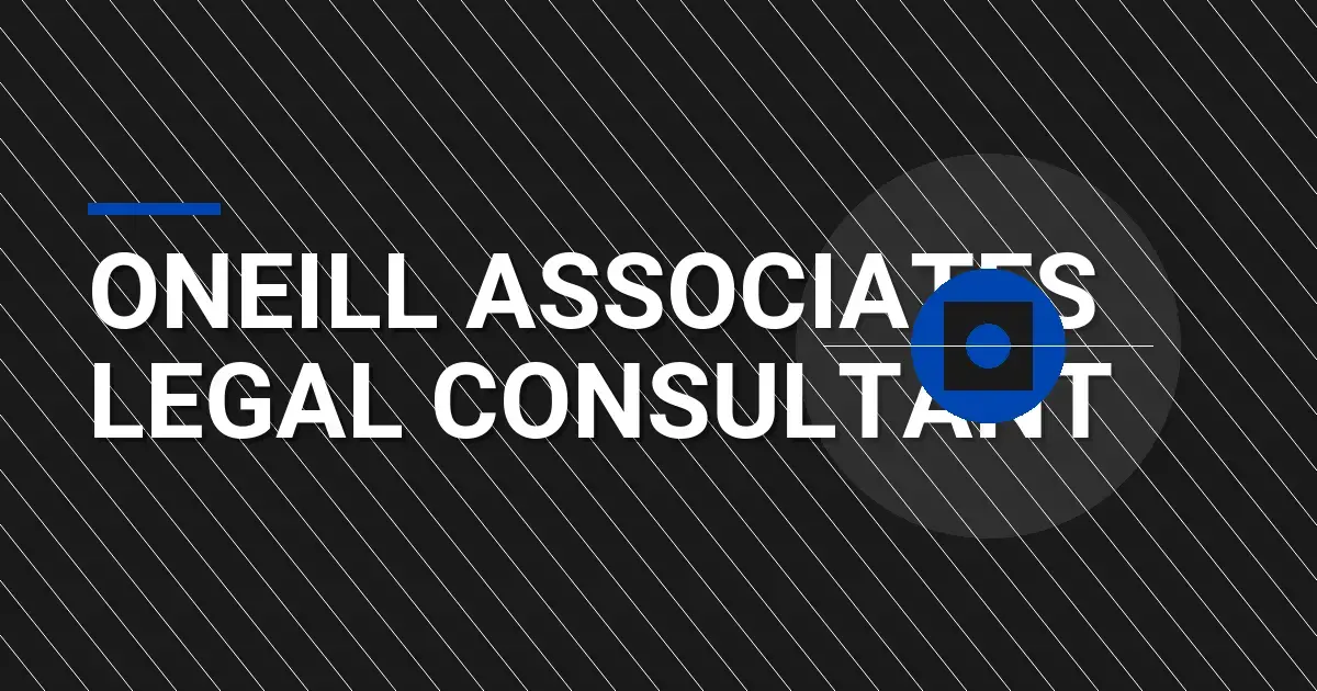 Oneill Associates Legal Consultant