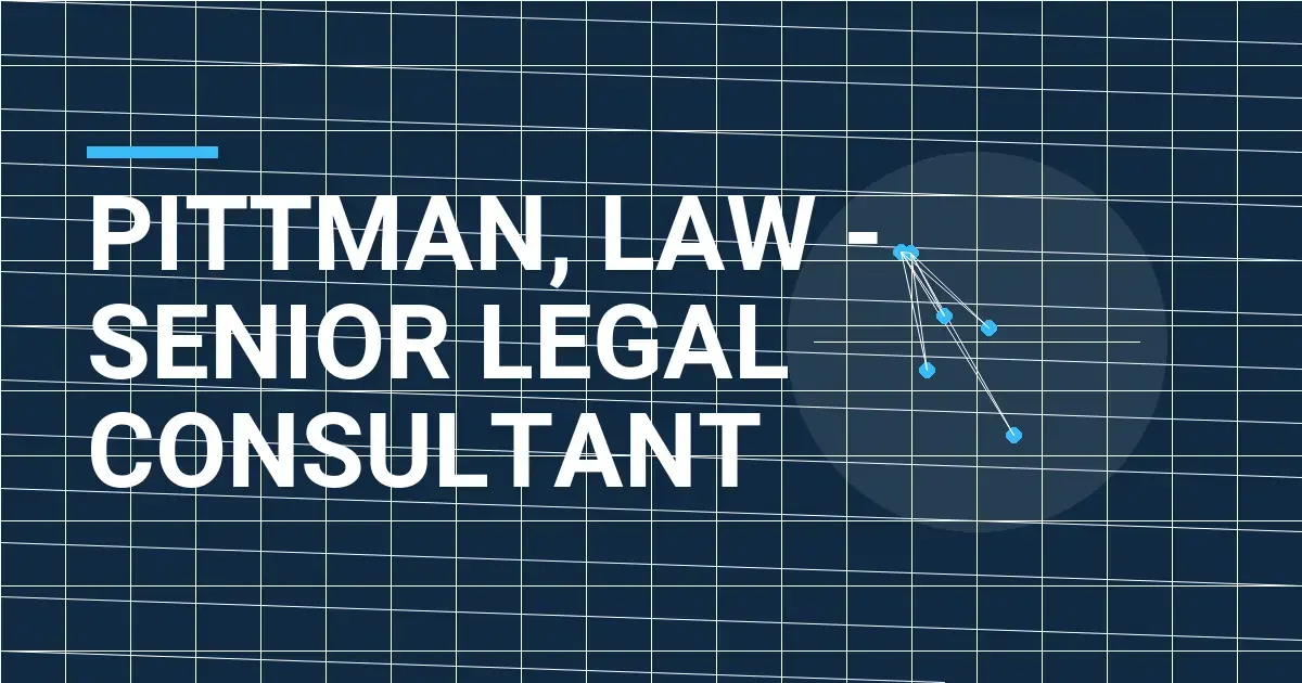 Pittman, Law - Senior Legal Consultant