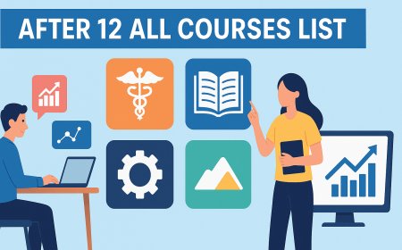After 12 All Courses List: Explore the Best Career Options After 12th