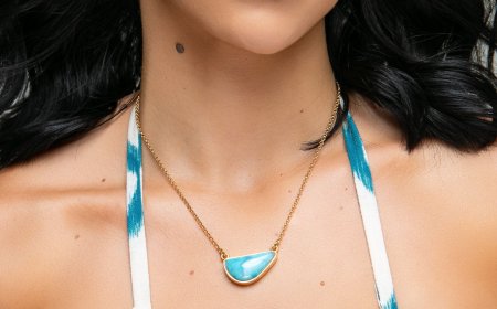 Top Larimar Earrings Online: Elegant & Natural Blue Gemstones