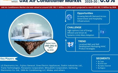 UAE Air Conditioner Market Demand, Share, and Strategic Outlook - 2030