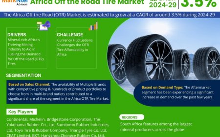 Africa Off the Road (OTR) Tire Market Research 2024–2029: Growth, Size & Opportunities