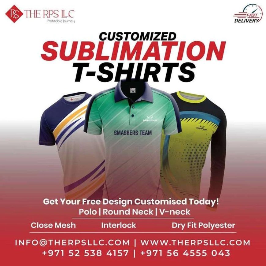 Custom T-shirt Printing in Dubai, Abu Dhabi, Sharjah, and the UAE with THE RPS LLC