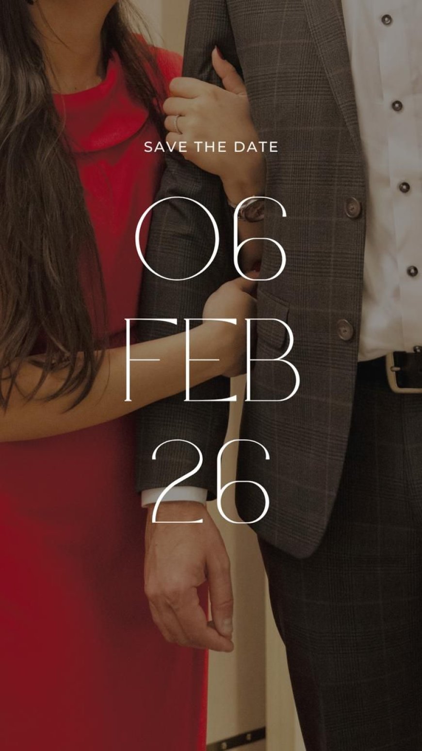 Trendy Digital Save the Date Designs