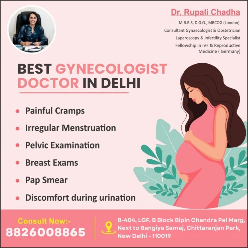 Comprehensive Women’s Care from the Best Gynecologist Doctor in Delhi