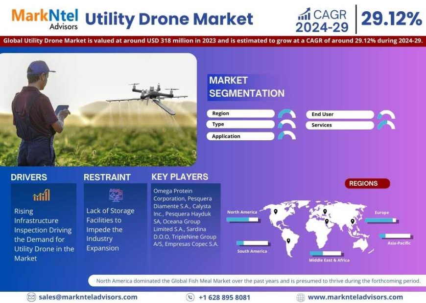 Utility Drone Market Overview 2024–2029: Share, Size & Future Trends
