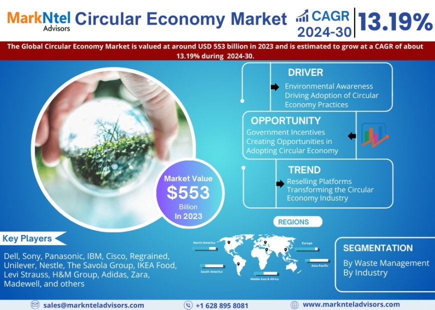 Circular Economy Market Research 2024–2030: Growth, Size & Opportunities
