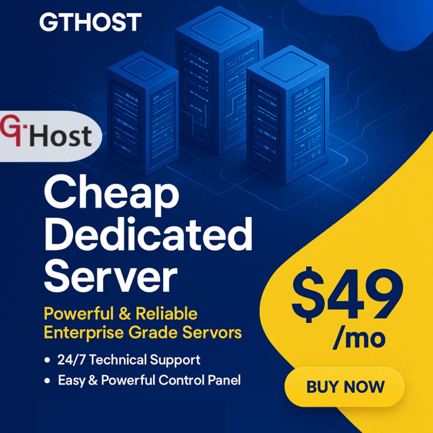 Affordable Dedicated Servers USA – Secure Hosting by GTHost